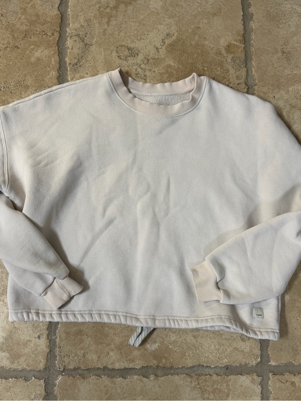 Vuori Crewneck Sweatshirt - Off White